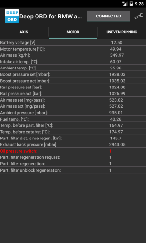 Motor page