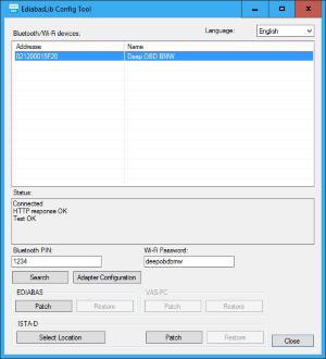 EdiabasLib Config Tool